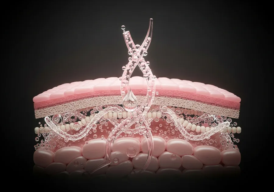 Peptaya Glow — Dermal fibroblast collagen/elastin synthesis + Nrf2 antioxidant-response axis